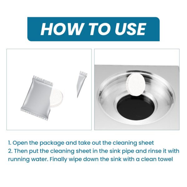 Sink & Pipe Cleaning Effervescent Tablets