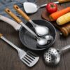 O1CN01C2cIri2N8xMFxTZ3S_2208937239919-0-cib.jpg Wood-Grain Handle Stainless Steel Spatula