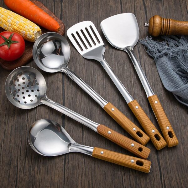 O1CN01m0NUOO2N8xLzYt0rH_2208937239919-0-cib.jpg Wood-Grain Handle Stainless Steel Spatula
